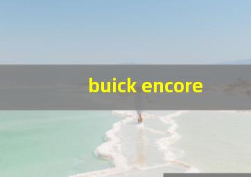 buick encore